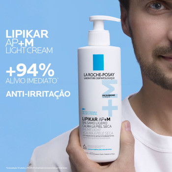 Hidratante Corporal La Roche-Posay Lipikar Baume Light AP+M 400ml