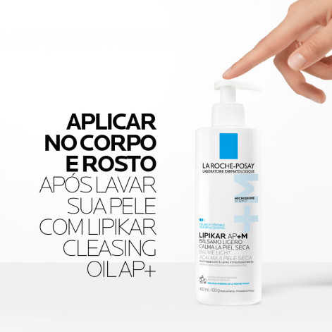 Hidratante Corporal La Roche-Posay Lipikar Baume Light AP+M 400ml