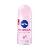 Desodorante Antitranspirante Roll-On Nivea Pearl & Beauty Feminino 48h Sem Álcool 50ml