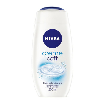 Sabonete Líquido Nivea Bath Cre Soft 250ML