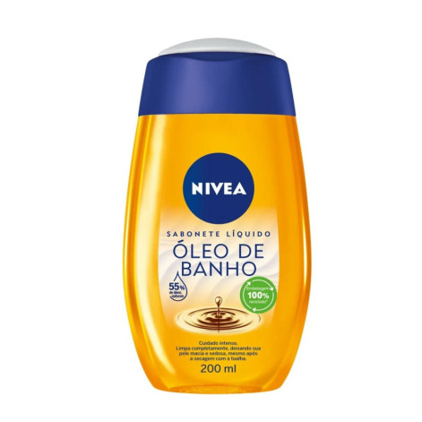 Sabonete Líquido Nivea Oleo De Banho 200ML (Nva)