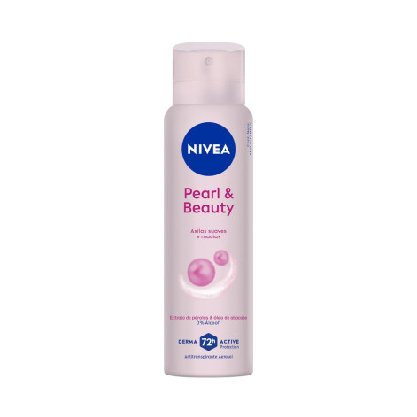 Desodorante Aerosol Nivea 150ML Fem Pearl/Beauty