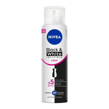 Desodorante Aerosol Nivea 150ML Fem Black White Inv