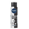 Desodorante Antitranspirante Aerosol Nivea Men Black & White Invisible 72h 150ml