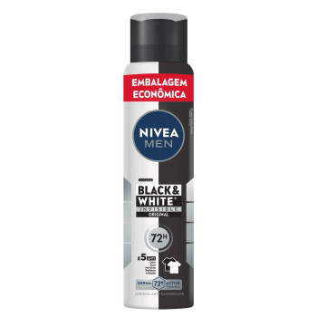 Desodorante Aerosol Nivea Masc B/W Inv Emb Eco 200ML