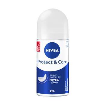 Desodorante Roll-On Nivea 50ML Fem Protect/Care