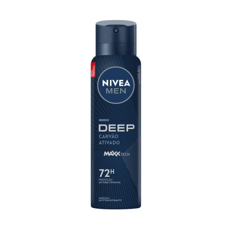 Desodorante Aerosol Nivea 150ML Deep Original Masc
