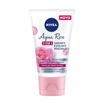 Sabonete Esf Nivea 3X1 Aqua Rose 150ML (Nva)