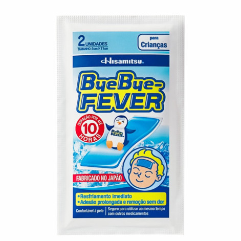 Bye Bye Fever Crianca C/2Un