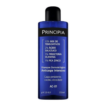 Shampoo Dermatológico Anticaspa Intensivo Principia Skincare Ac