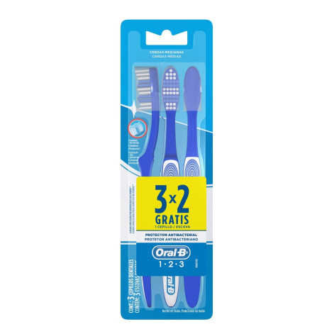 Escova Dental Oral B 123 3Un