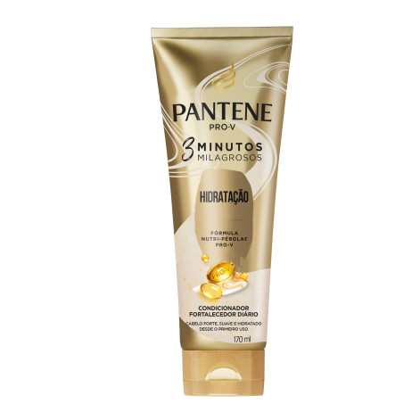 Condicionador Pantene 3 Minutos MLlagroso Hidratacao 170ML