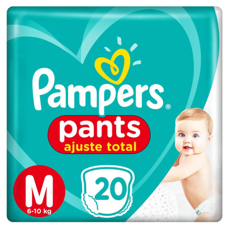 Fralda Pampers Ajust T Pants M 20Un