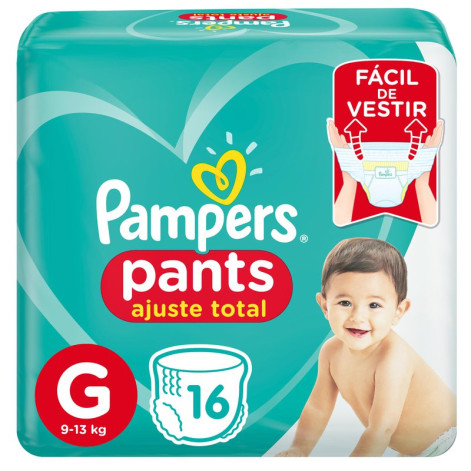 Fralda Pampers Ajust T Pants G 16Un