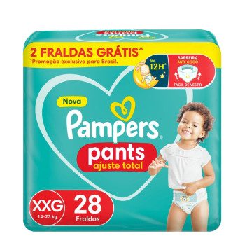 Fralda Pampers Pants Mega Xxg 28Un