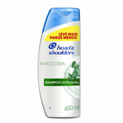 Shampoo Head&Shoulders Anticoceira 650ML