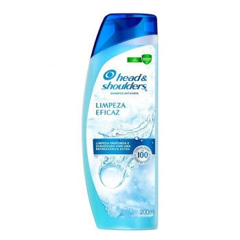 Shampoo Head&Shoulders Anticaspa Limpeza Eficaz 200ML