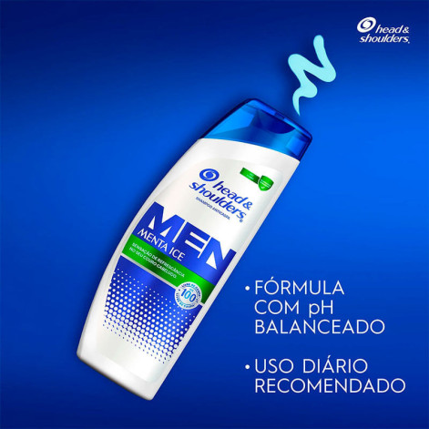 Shampoo Anticaspa Head & Shoulders Men Menta Ice 200ml