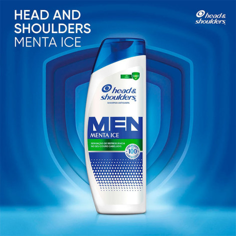 Shampoo Anticaspa Head & Shoulders Men Menta Ice 200ml