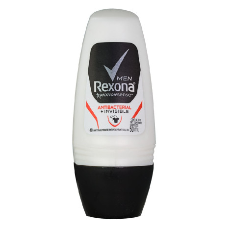 Desodorante Roll-On Rexona Masc Antibact+Invisible 50ML