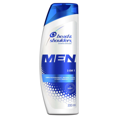 Shampoo Head E Shoulders Men 3 Em 1 200ML