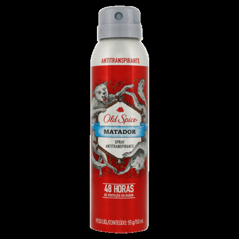 Desodorante Aerosol Old Spice 150ML Matador