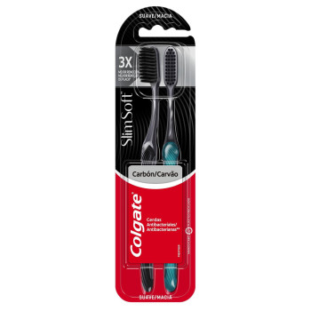 Pack Escova Dental Colg Slim Black L2P1(Clg)