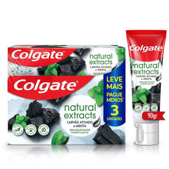 Pack Creme Dental Colgate Ext Purif 90G C/3Un