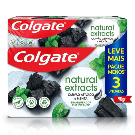 Pack Creme Dental Colgate Ext Purif 90G C/3Un