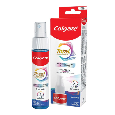 Spray Antisséptico Bucal Colgate Total 12 60ml