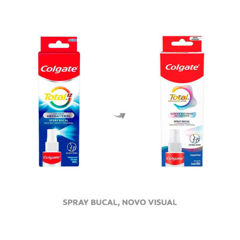 Spray Antisséptico Bucal Colgate Total 12 60ml