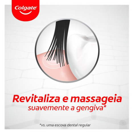 Escova de Dente Colgate Gengiva Therapy Carvão Macia 1 unidade