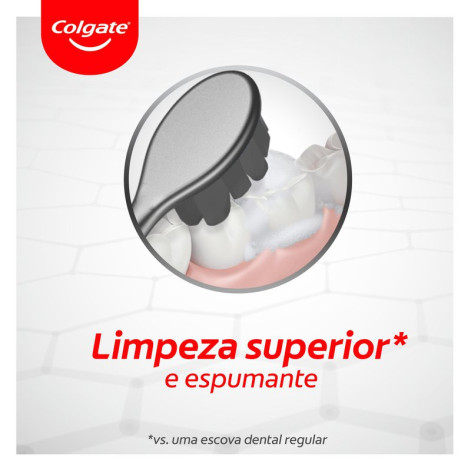 Escova de Dente Colgate Gengiva Therapy Carvão Macia 1 unidade