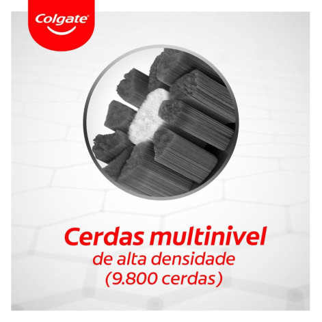 Escova de Dente Colgate Gengiva Therapy Carvão Macia 1 unidade