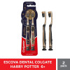Escova De Dente Infantil Colgate Harry Potter Ultra Macia +6 Anos - 2 Unidades