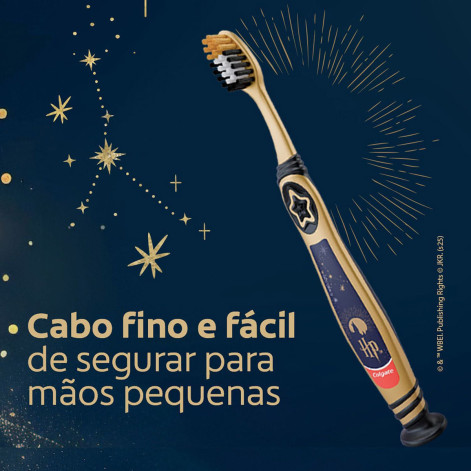 Escova De Dente Infantil Colgate Harry Potter Ultra Macia +6 Anos - 2 Unidades