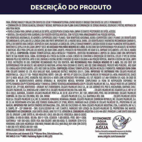 Escova De Dente Infantil Colgate Harry Potter Ultra Macia +6 Anos - 2 Unidades