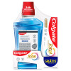 Kit Colgate Creme Dental Total Prevenção Ativa Original Mint 90g + Enxaguante Bucal Clean Mint 500ml