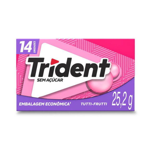 Trident Tutti Frutti 14 unidades