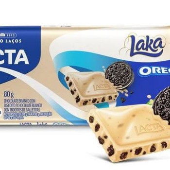 Chocolate Barra Lacta Oreo 80G