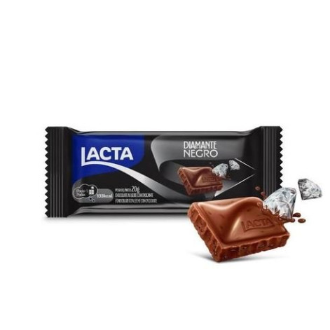 Chocolhate Lacta Diamante Negro 20G