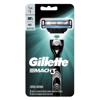 Aparelho de Depilar Gillette Mach3 Reg C/1Un