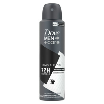 Desodorante Aerosol Dove Men+Care Invisible Dry 150ML