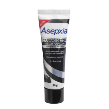 Asepxia Masc Peel Off Carvao Detox 30G