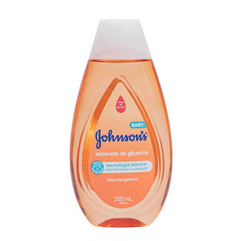 Sabonete Líquido Johnson Baby Banho Glicer 200ML