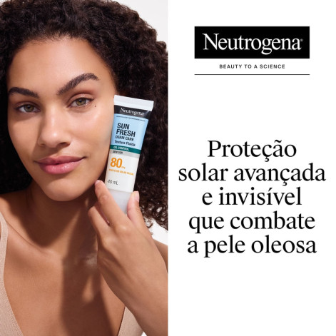 Protetor Solarfacial Neutrogena Sun Fresh Fps80 40Ml