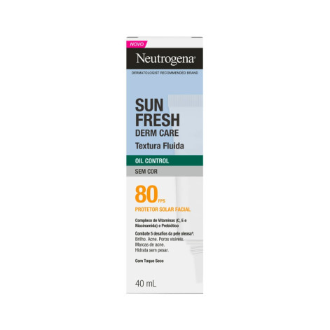 Protetor Solarfacial Neutrogena Sun Fresh Fps80 40Ml