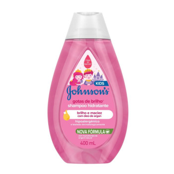 Shampoo Johnson Gotas Brilho 400ML