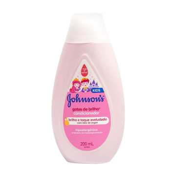 Condicionador Johnson Baby Gotas De Brilho C/ 200 ML