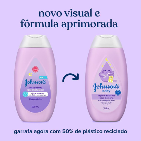 Loção Hidratante Johnson´S Baby Hora do Sono 200Ml